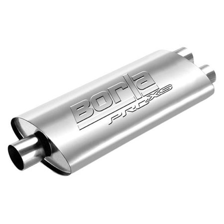 BORLA 2.5 in. Center & Dual Exhaust Muffler BO375776